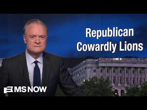 Lawrence: Republican 'Cowardly Lions' of the Senate will live the rest of their lives in disgrace