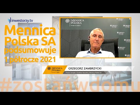 Mennica Polska SA, Grzegorz Zambrzycki – Prezes Zarządu, #328 PREZENTACJE WYNIKÓW
