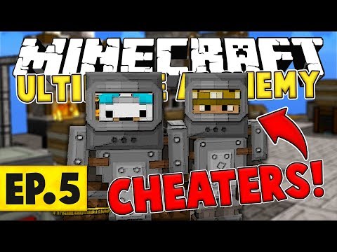 Minecraft Ultimate Alchemy - CHEATERS! #5 [Modded SkyBlock]