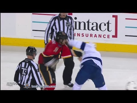 Ryan Malone vs Kevin Westgarth Jan 3, 2014