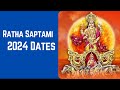 Ratha Saptami 2024 Date – When is Ratha Saptami 2024– Happy Ratha Saptami 2024