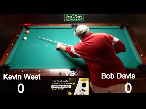 Kevin West vs. Bob Davis - Maryland 9-ball Championship