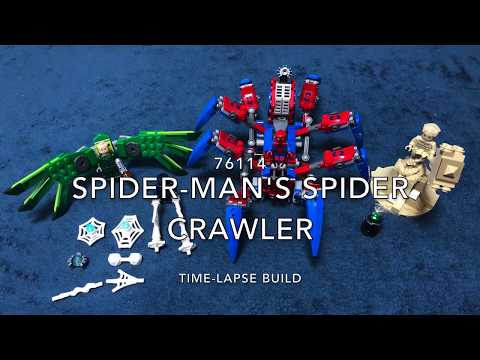 LEGO 76114 - Spider-Man's Spider Crawler - Time-Lapse Build