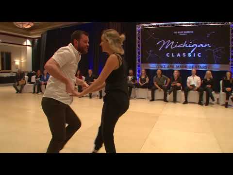 Michigan Classic 2018 Pro/All Star Strictly Swing John Kirkconnell & Sonya Dessureault