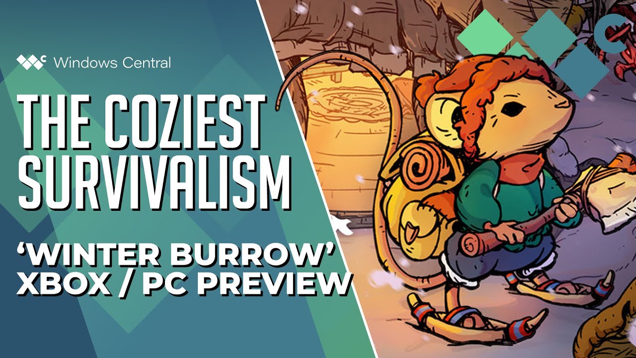 How 'Winter Burrow' combines Animal Crossing and 7 Days to Die | Xbox Preview - YouTube