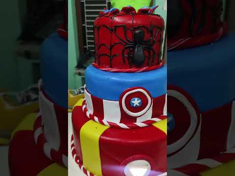 Spider-Man cake #love #telugusongs s #anaparthi #cake #cricketteam #tastyfoodcourt #birthday #pratap