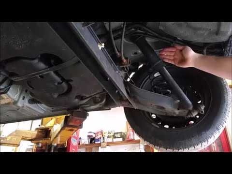 How To Replace Rear Shocks On A Nissan Sentra