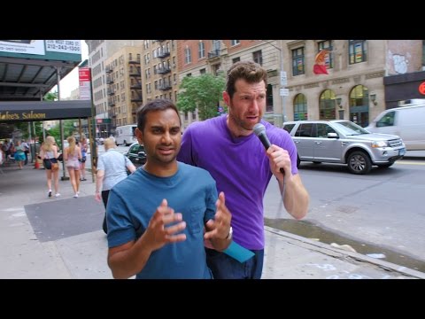 Aziz on the Street!