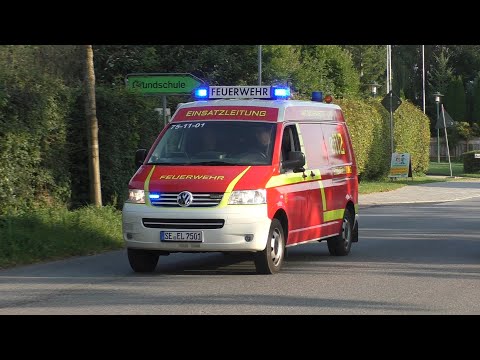 [Ex Hamburger B-Dienst] ELW 1 Amt Bad Bramstedt-Land auf Einsatzfahrt