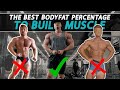 What's the BEST Bodyfat Percentage to BUILD Muscle