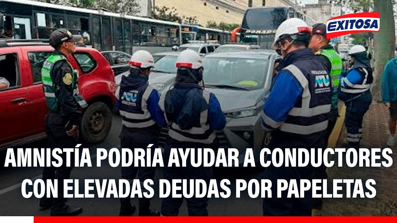 🔴🔵 Amnistía busca rescatar a conductores quebrados por papeletas de tránsito y transporte