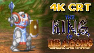 The King of Dragons - Aldo the Cleric (Arcade / 1991) 4K CRT