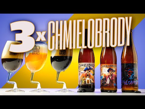 Chmielobrody & Dwóch Braci - Black IPA, West Coast DIPA oraz Imperial Baltic Porter