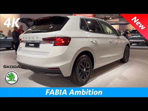 Škoda Fabia Ambition 2022 - First FULL Review in 4K | Exterior - Interior (Facelift), Price