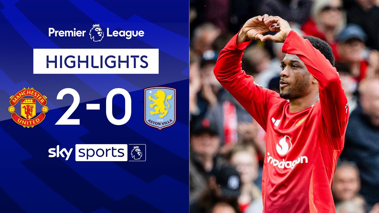 CONTROVERSY over disallowed goal | Man United 2-0 Aston Villa | EPL Higlights