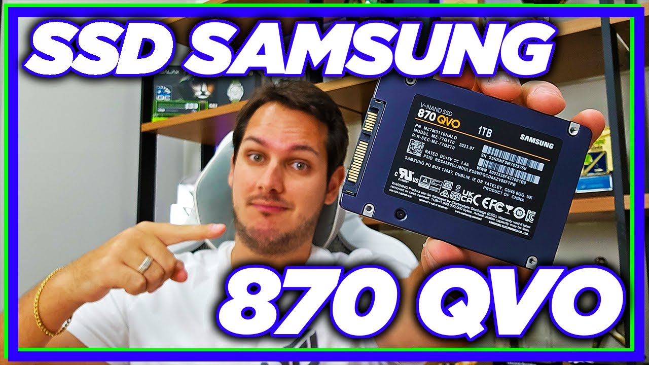 Miniatura da avaliação em vídeo de SSD Samsung 870 EVO 1TB SATA III 2,5''