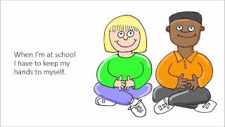 I Use my Words and Keep my Hands to Myself Social Story