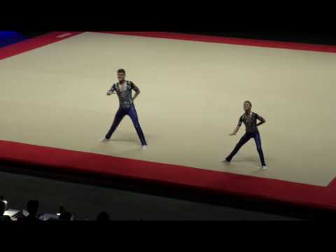 Spelthorne - Gold - Mens Pair - 12-18 Combined - Acrobatic Gymnastics 2017