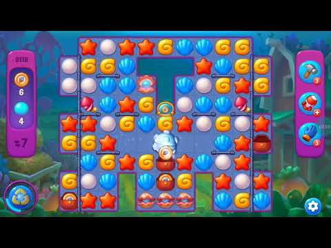 Fishdom Super Hard Level 9118 (with Double Lightning Booster) @choraelmin