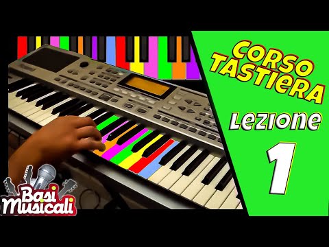 Corso di Tastiera Base #Lezione 1 (How to play the Piano)