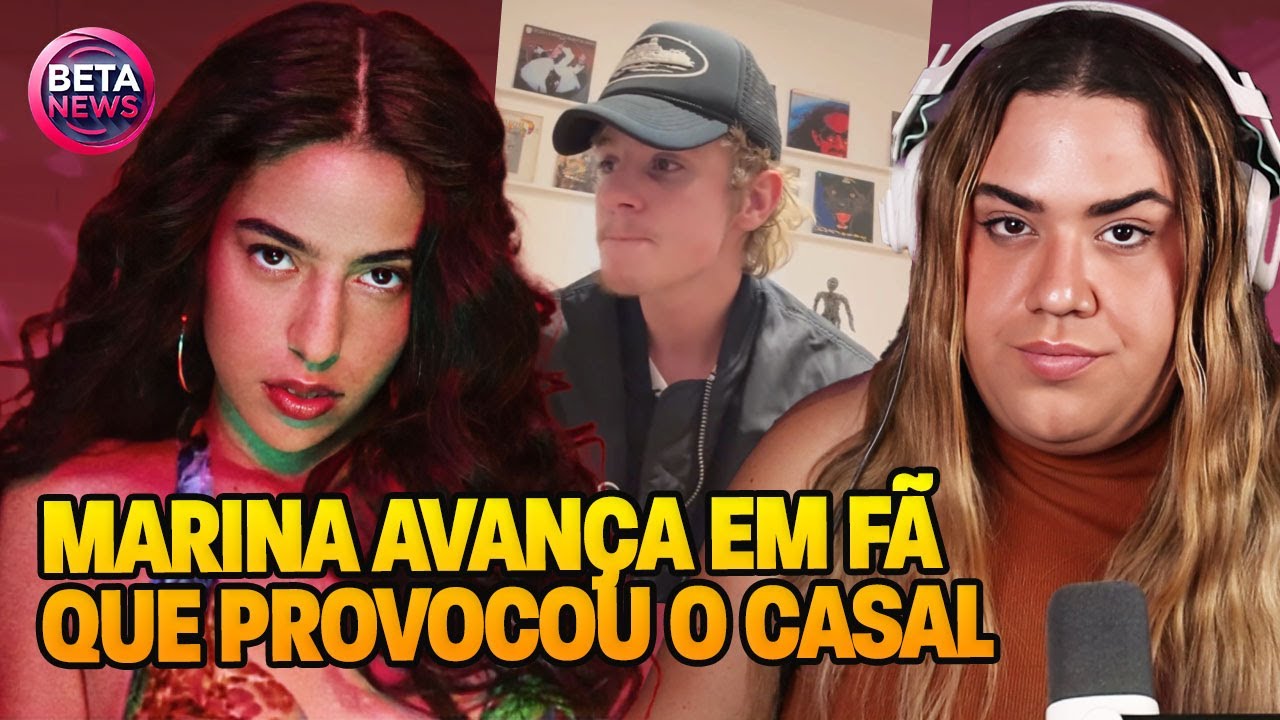 MARINA SENA JOGA ÁGUA EM FÃ QUE PERGUNTOU DE VIVI E JULIANO FLOSS