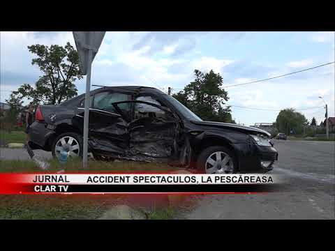 stire 29 06 2020  Accident spectaculos, la Pescăreasa