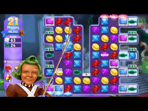 Wonka's World of Candy Level 644 NO BOOSTERS - A S GAMING ✔