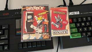 Paper Boy ZX Spectrum and Amstrad CPC gameplay. 