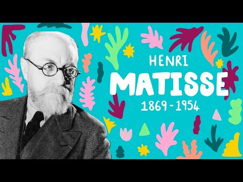 HENRI MATISSE FACTS FOR KIDS | Impressionism, Fauvism & Paper cutouts | School Friendly Art history