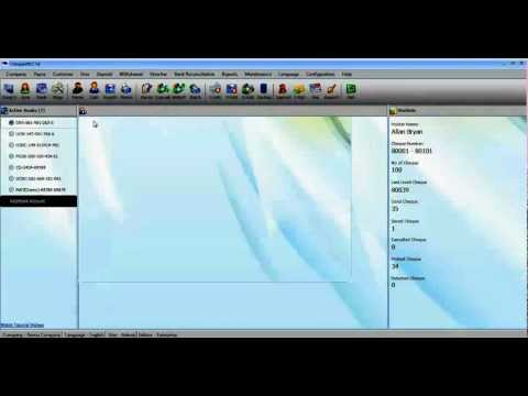 Cheque Printing Software - Managing Payee