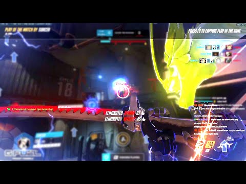 Necros Fastest Genji God - POTG! [ Overwatch Season 30 Top 500 ]