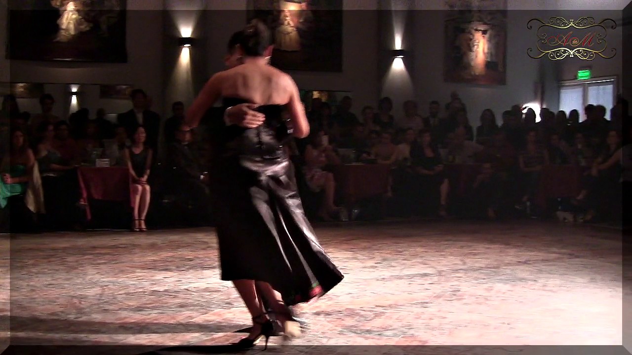Rozana Suarez y Sebastián Achaval  Salón Canning, Parakultural milonga
