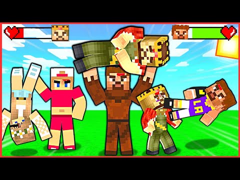 RICH FAMILY VS POOR FAMILY FIGHTED VERY BAD, BEAT THE POOR FAMILY! 😱 - Minecraft