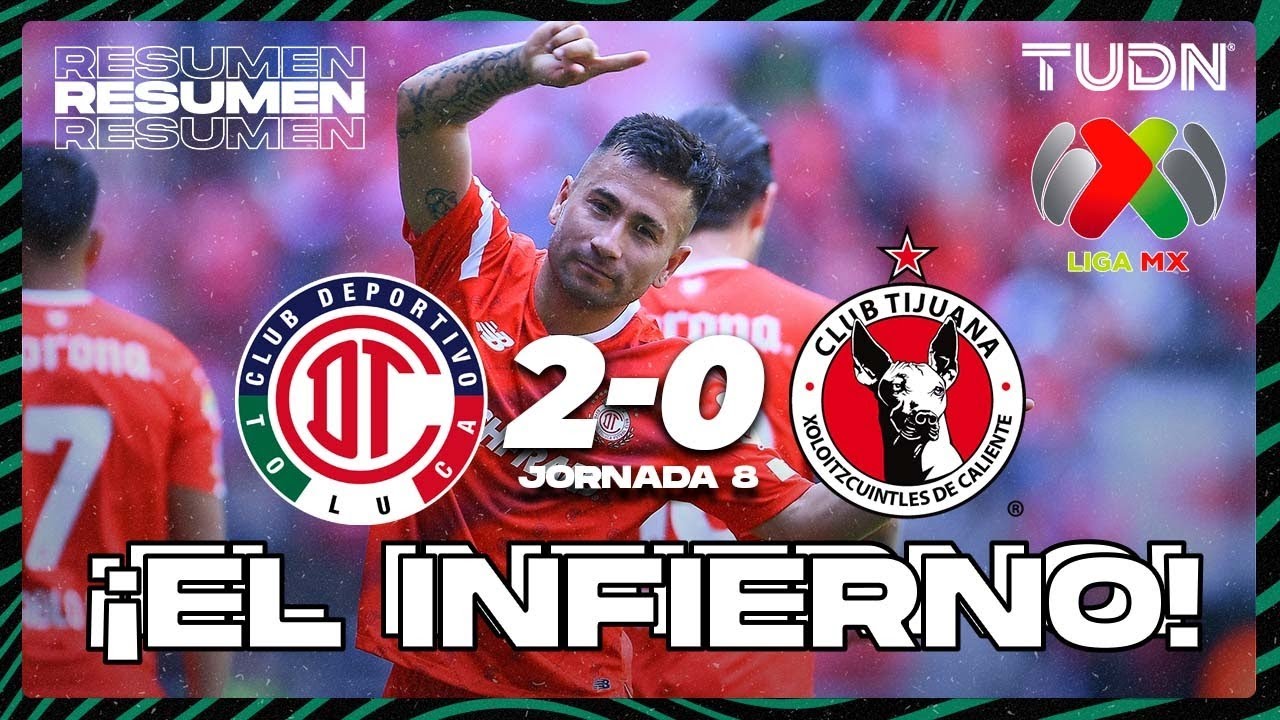 Toluca vs Tijuana highlights