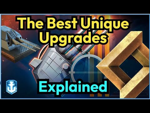 A Guide To The Best Unique Upgrades You Must Get (Legendary Mods) | World of Warships