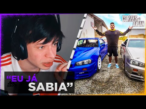 ARUAN REAGE A VISITEI MEU SKYLINE DEPOIS DE MUITO TEMPO (RENATO GARCIA) - Cortes do Aruan