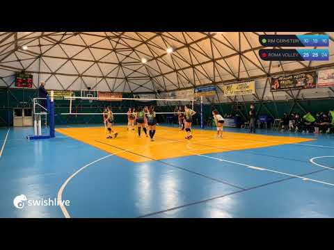 🏐Under 19 Femminile Eccellenza  RIM CERVETERI VS ROMA VOLLEY