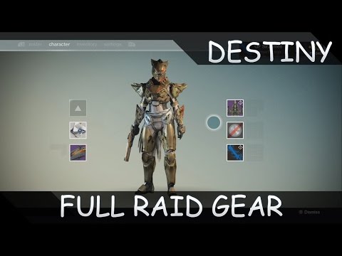 Destiny The Dark Below Full Titan Raid Gear
