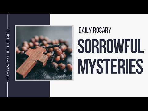 [Daily Rosary Meditations] Sorrowful Mysteries