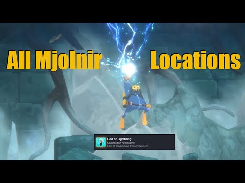Dave The Diver God of Lightning All Mjolnir Locations and Field Test