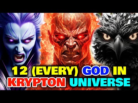 12 (Every) God In Krypton Who Can Smash Superman Like A Fly - Explored