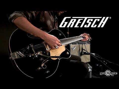 2018 Gretsch G6136T-BLK Players Edition Black Falcon - Black | Japan 17’’ Hollowbody Bigsby High Sensitive Filter'Tron Humbucker Pickups | CoA OHSC image 26