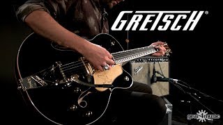 Video thumbnail for Gretsch G6136T Players Edition Black Falcon | Demonstration by Gear4music Guitars
