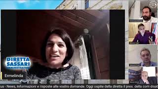 Diretta Comune di Sassari Intervista Ermelinda Delogu 28 Aprile 2020