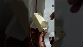 cara mudah pasang stop kontak ditembok tanpa paku dan baut