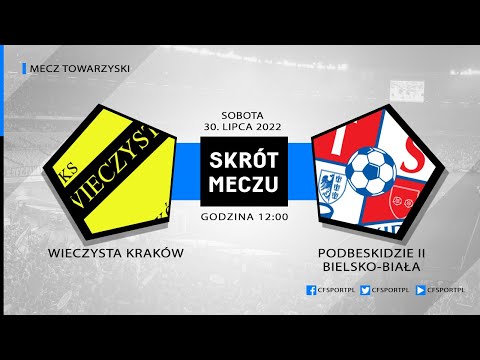 Skrót meczu: Wieczysta Kraków - Podbeskidzie II Bielsko-Biała