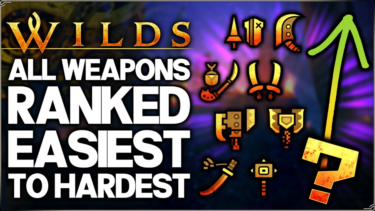 Monster Hunter Wilds - All Weapons Ranked Easiest to Hardest to Play - Best/Worst Weapon Tier Guide!