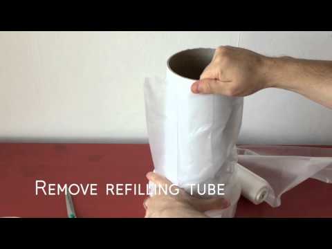 Refilling Your Sangenic Nappy Bin with Cheaper Refills