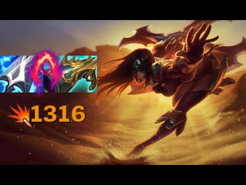 Sivir with dark harvest every one is just one shot