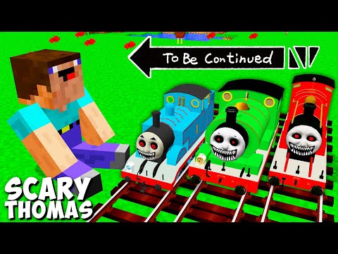 I Found SMALLEST THOMAS THE TANK ENGINE.EXE and FRIENDS in Minecraft Gameplay - Coffin Meme